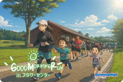グッドモーニングランinフラワーセンター