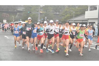 岸清一賞 国際文化観光都市 第47回 まつえレディースハーフマラソン