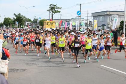 第39回サフォークランド士別ハーフマラソン